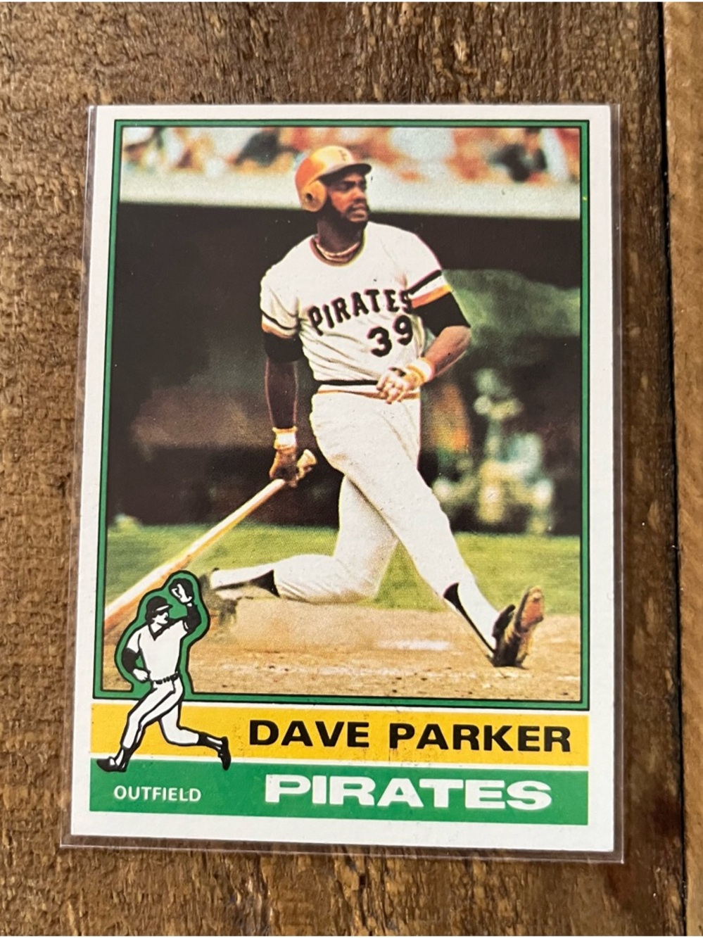 Topps Vintage 1976 Hall of Famer Dave Parker
